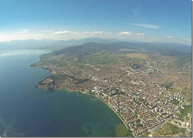 ParaglidingOhridCity